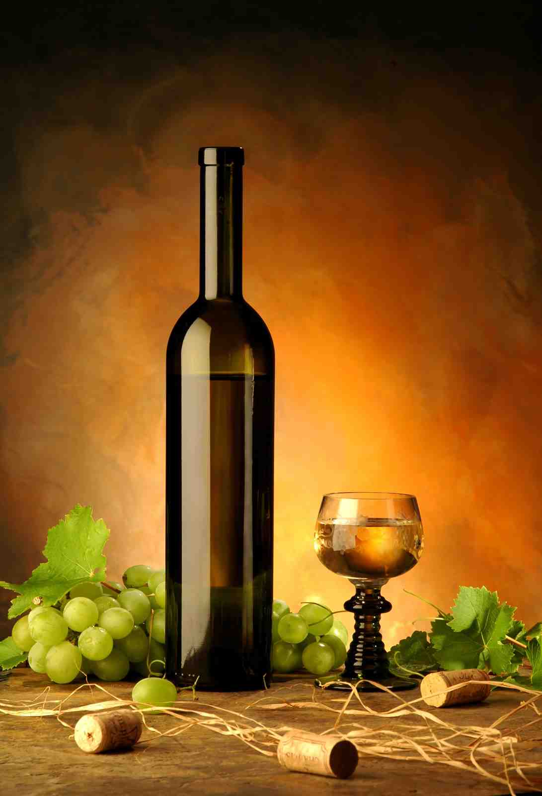 Elegant Wine Still Life Wall Art