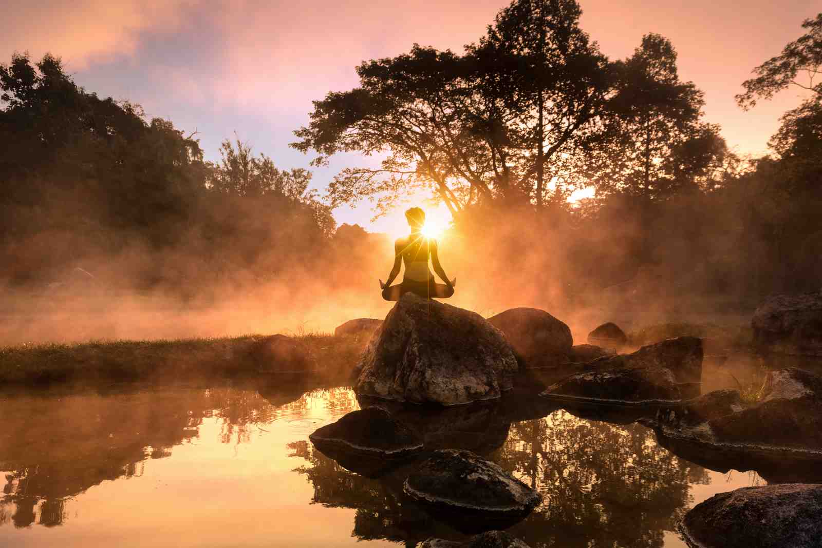 Sunrise Yoga Serenity Wall Art