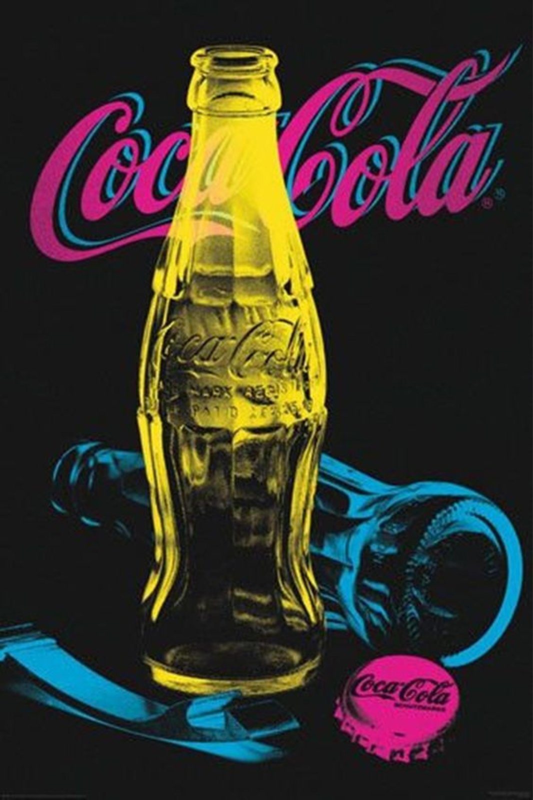 Pop Art Coca-Cola Bottle Wall Art