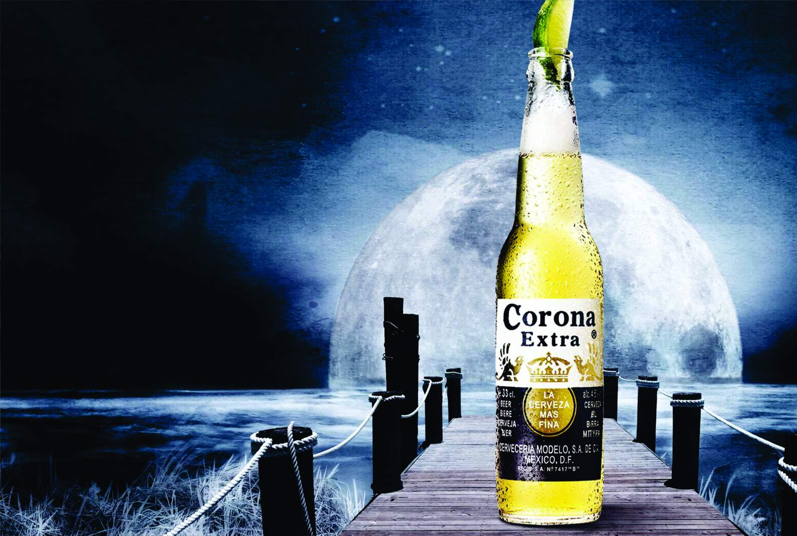 Corona Moonlight Dock Wall Art