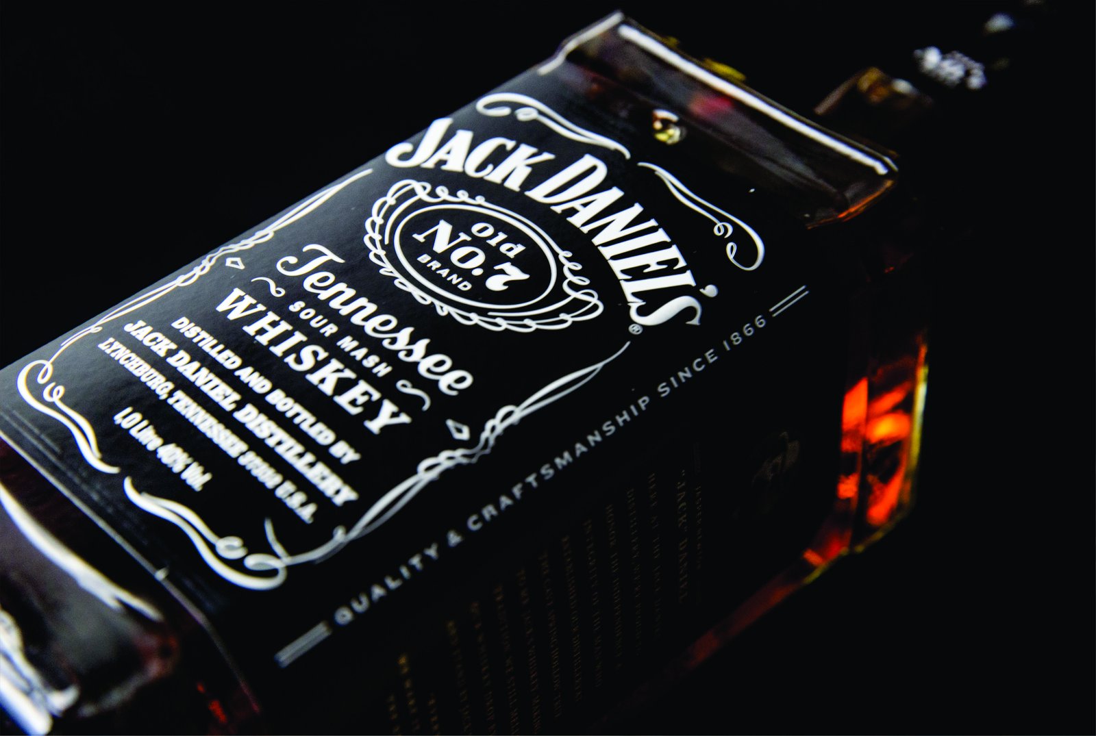 Jack Daniel's Tennessee Whiskey Label Wall Art