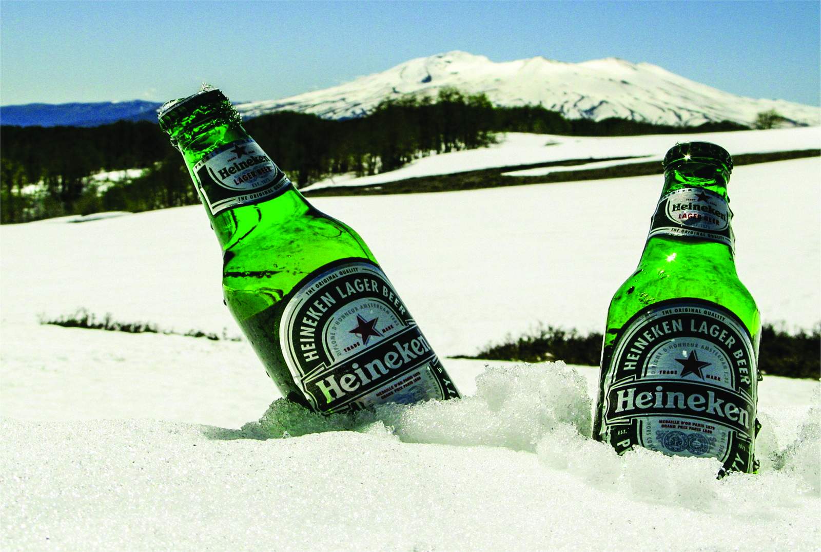 Heineken Cold Mountain Vibes Wall Art
