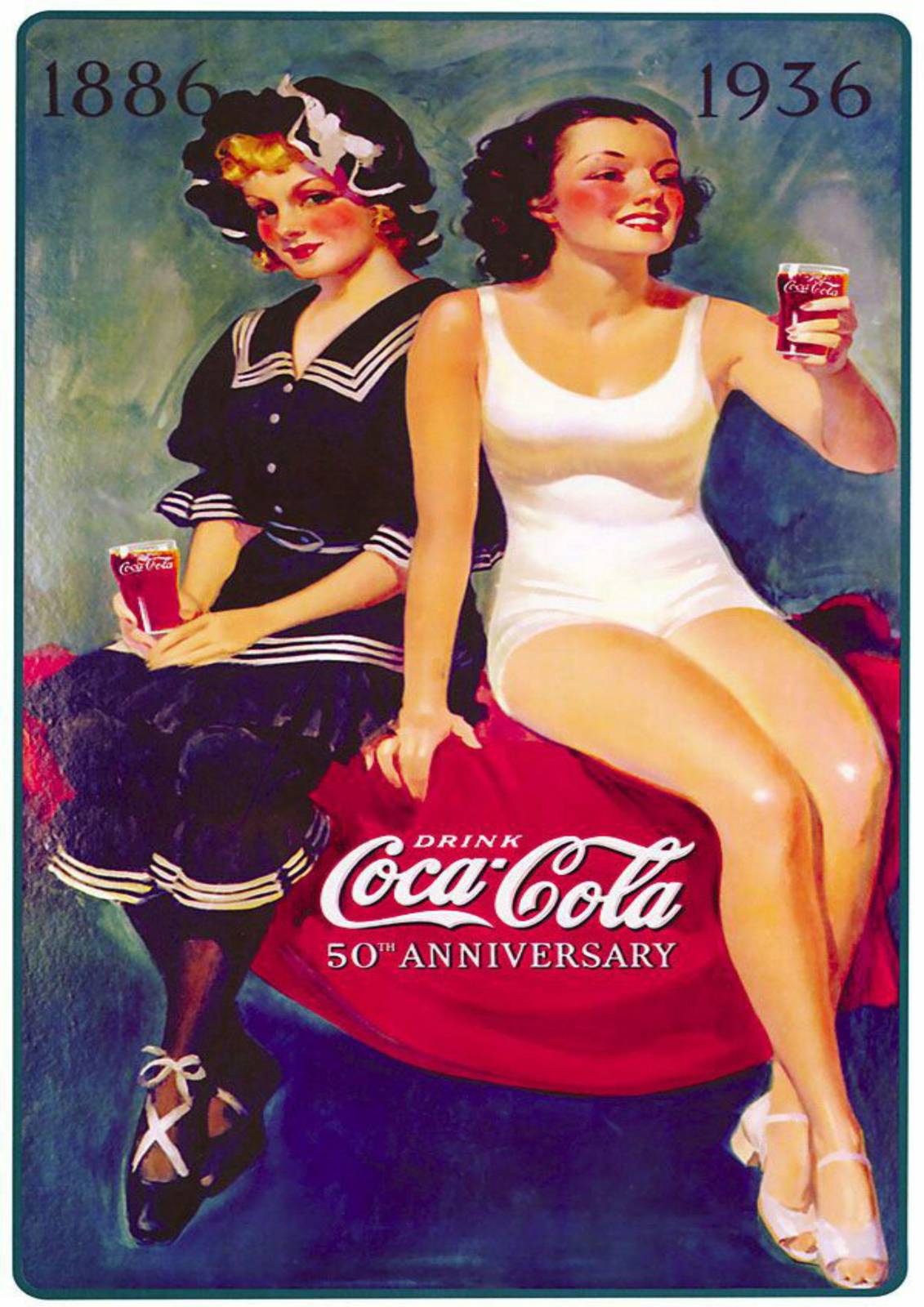 Vintage Coca-Cola Ad Wall Art