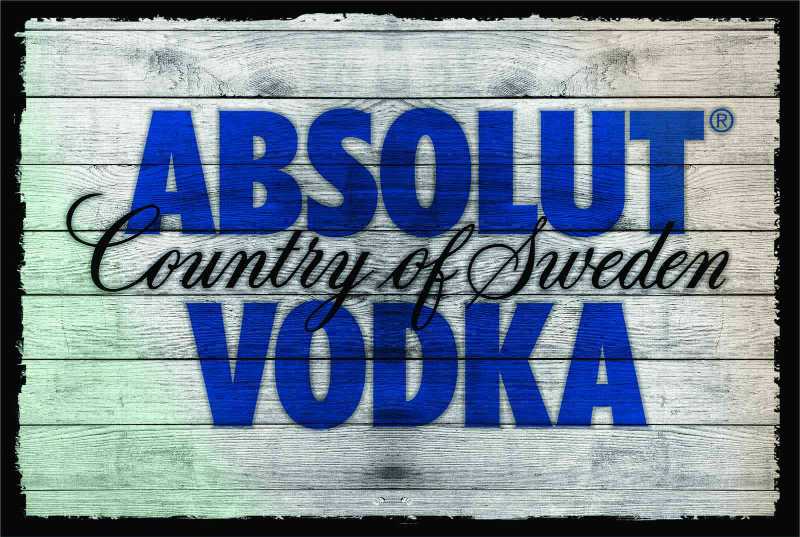 Absolut Vodka Country of Sweden Wall Art