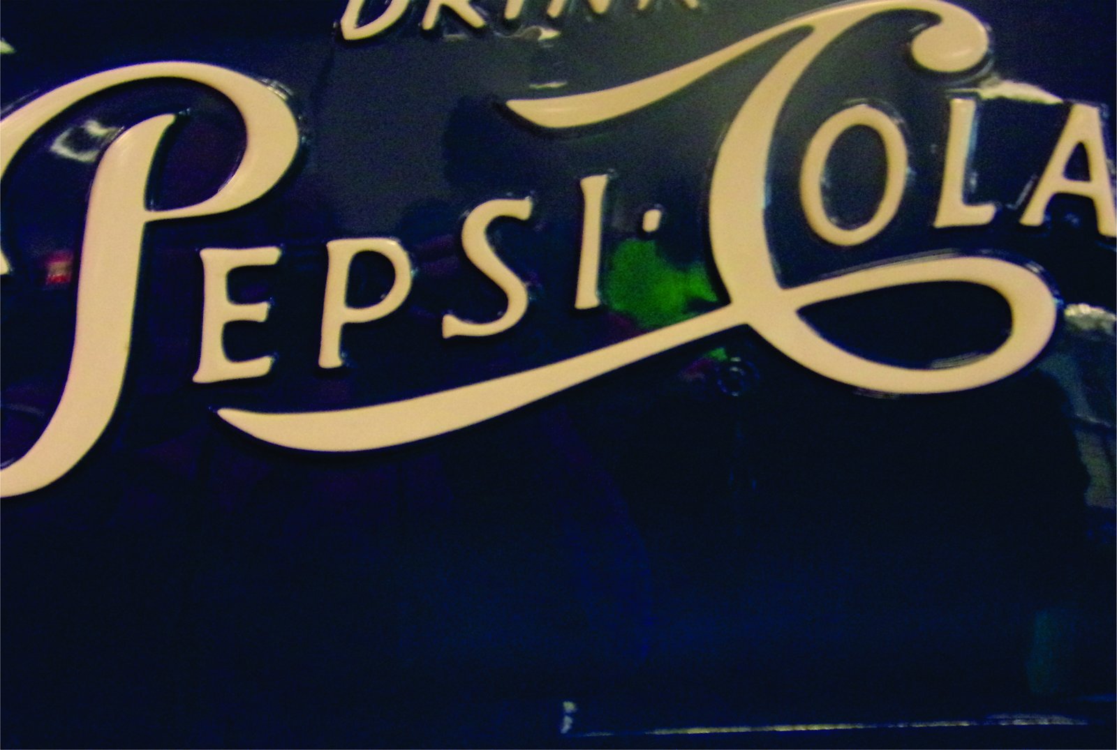 Retro Pepsi Cola Logo Wall Art