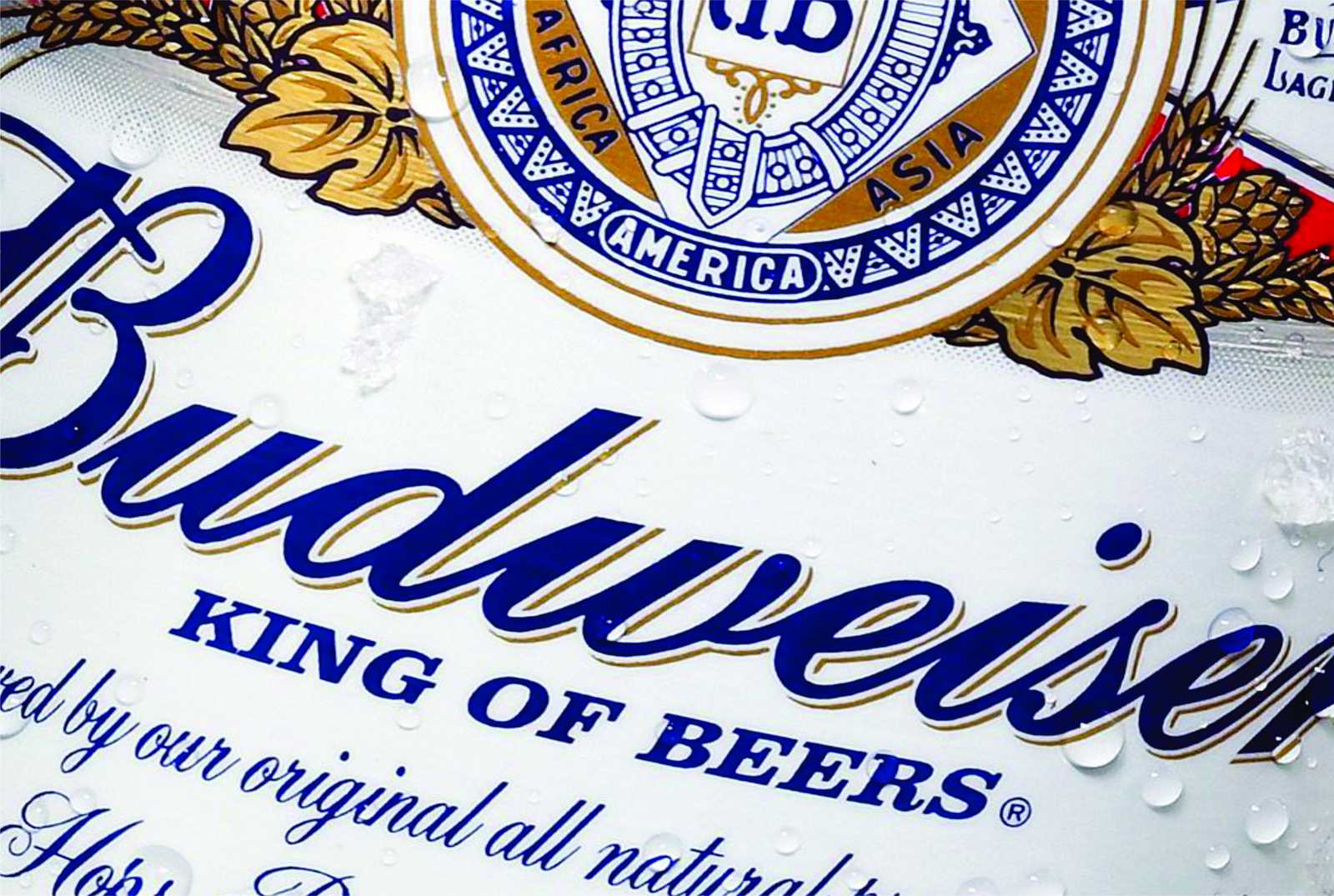 Vintage Budweiser King of Beers Wall Art