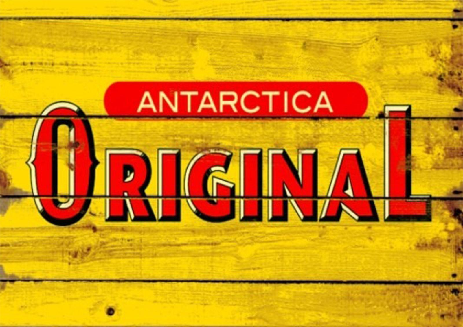 Antarctica Original Retro Wood Wall Art