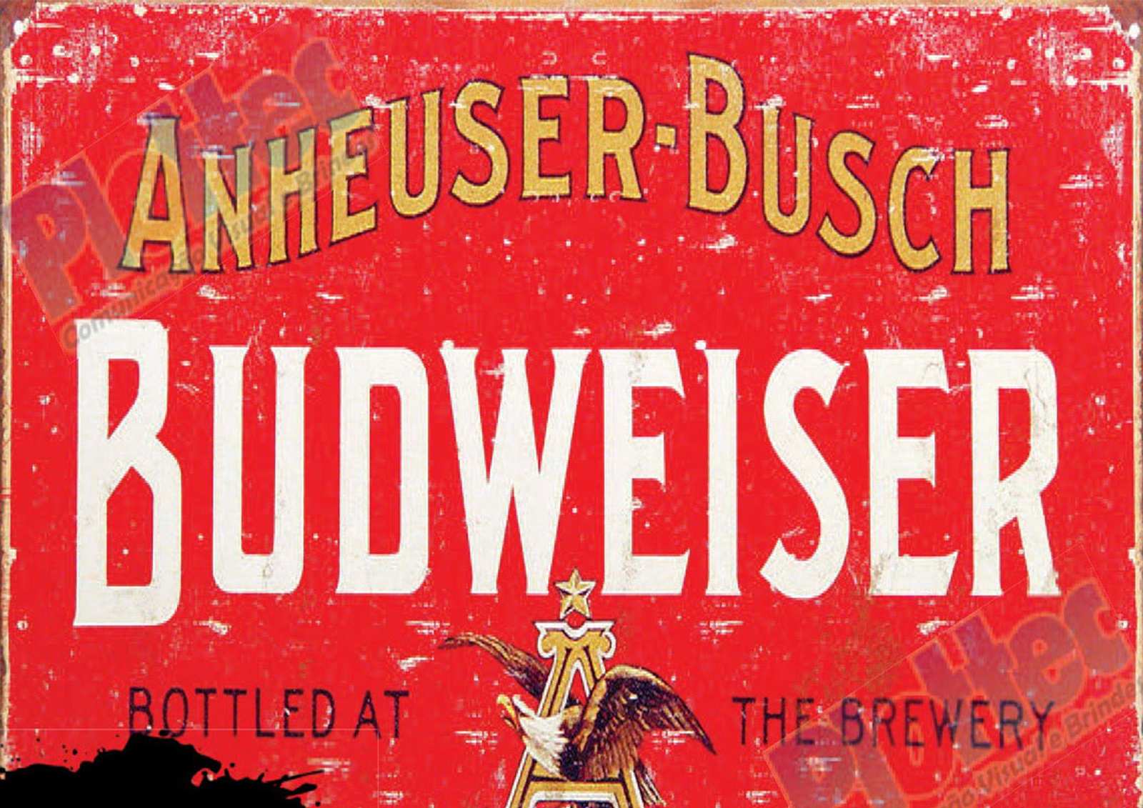 Vintage Budweiser Anheuser-Busch Wall Art
