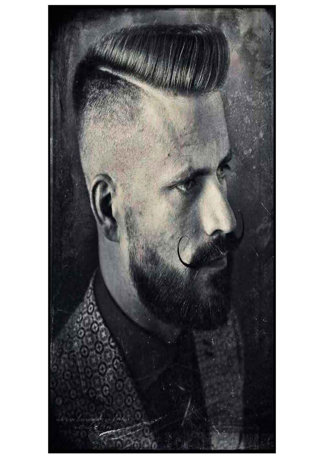 Vintage Gent Portrait Wall Art Wall Art