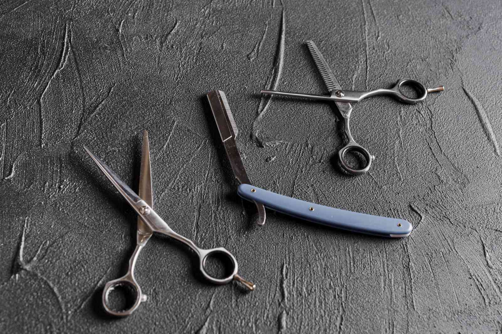 Barber Tools & Straight Razor Wall Art