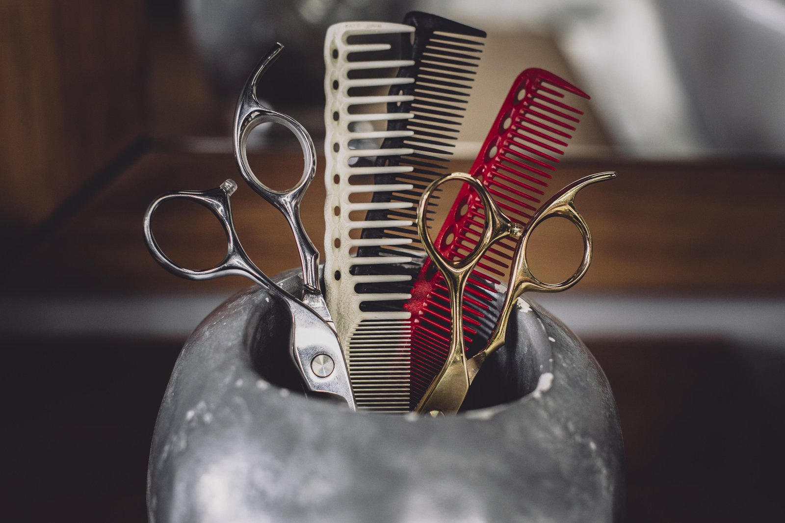 Barber Tools & Scissors Wall Art