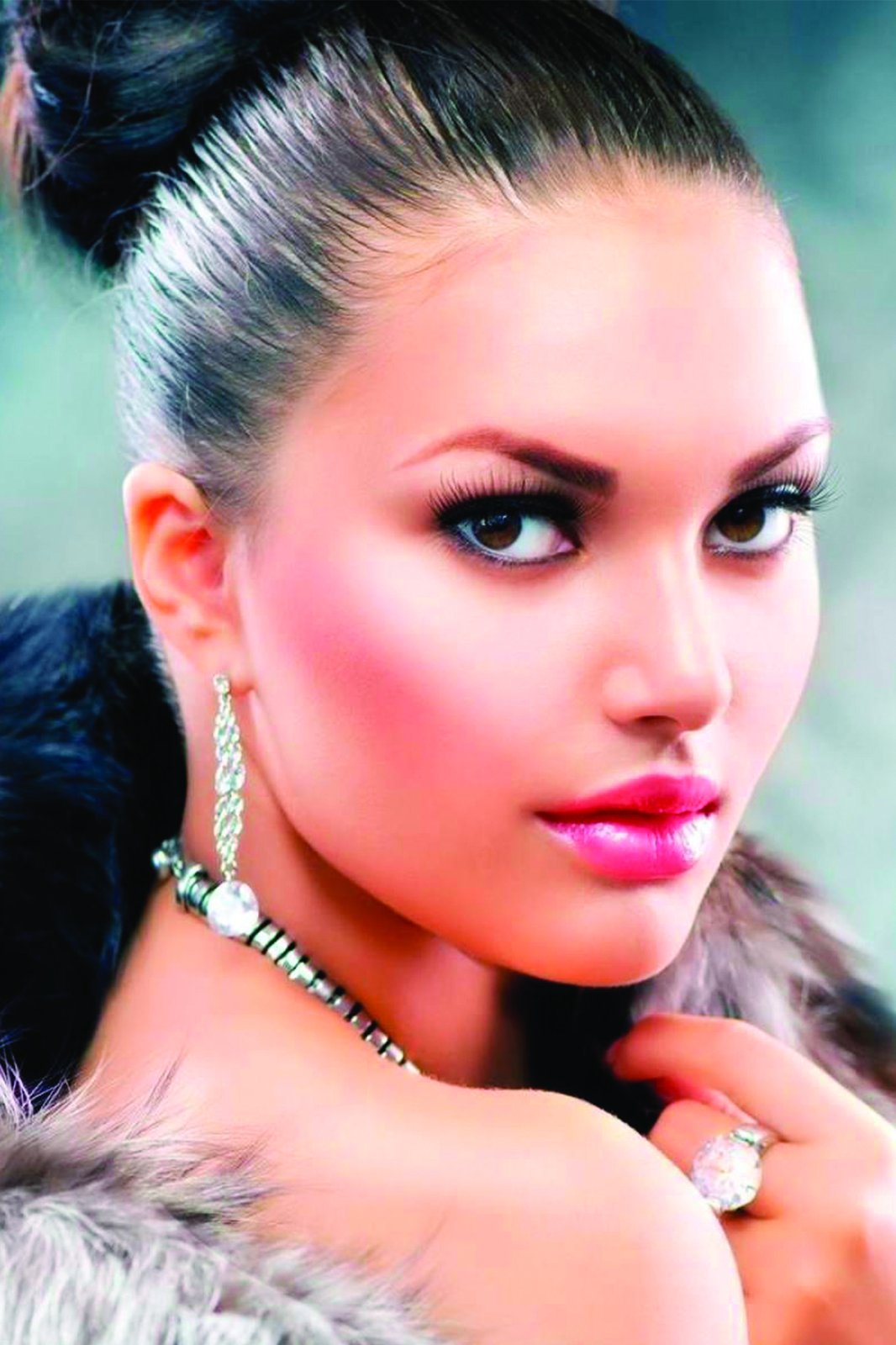 Glamorous Woman Portrait Wall Art