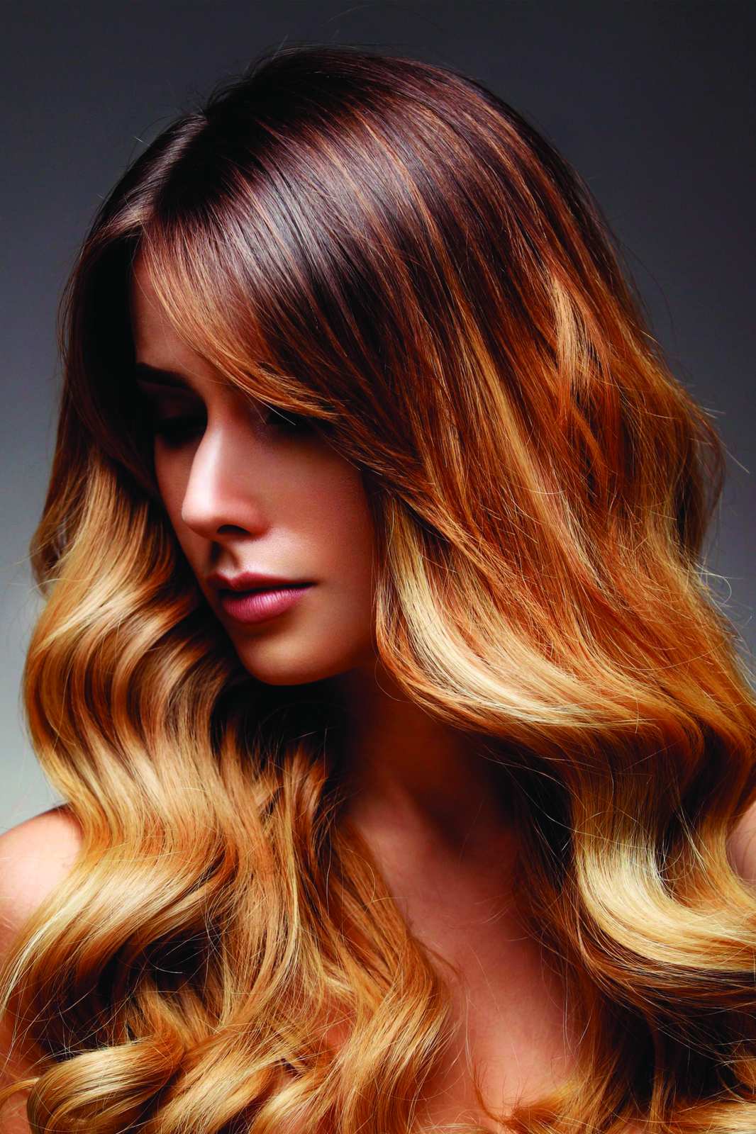 Ombre Hair Beauty Fashion Wall Art