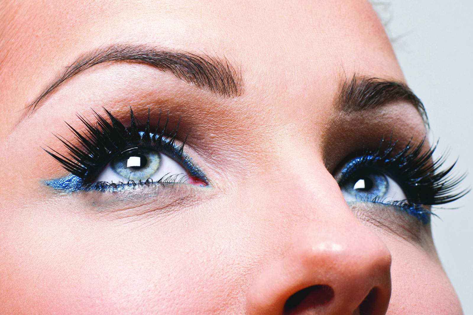 Enchanting Blue Eye & Lash Wall Art