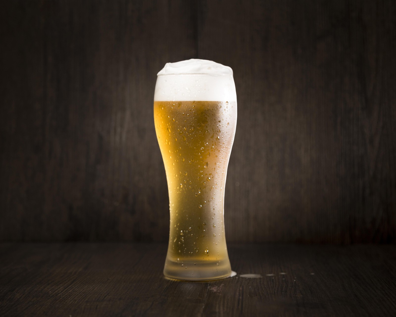 Refreshing Beer Glass Cold Wall Art