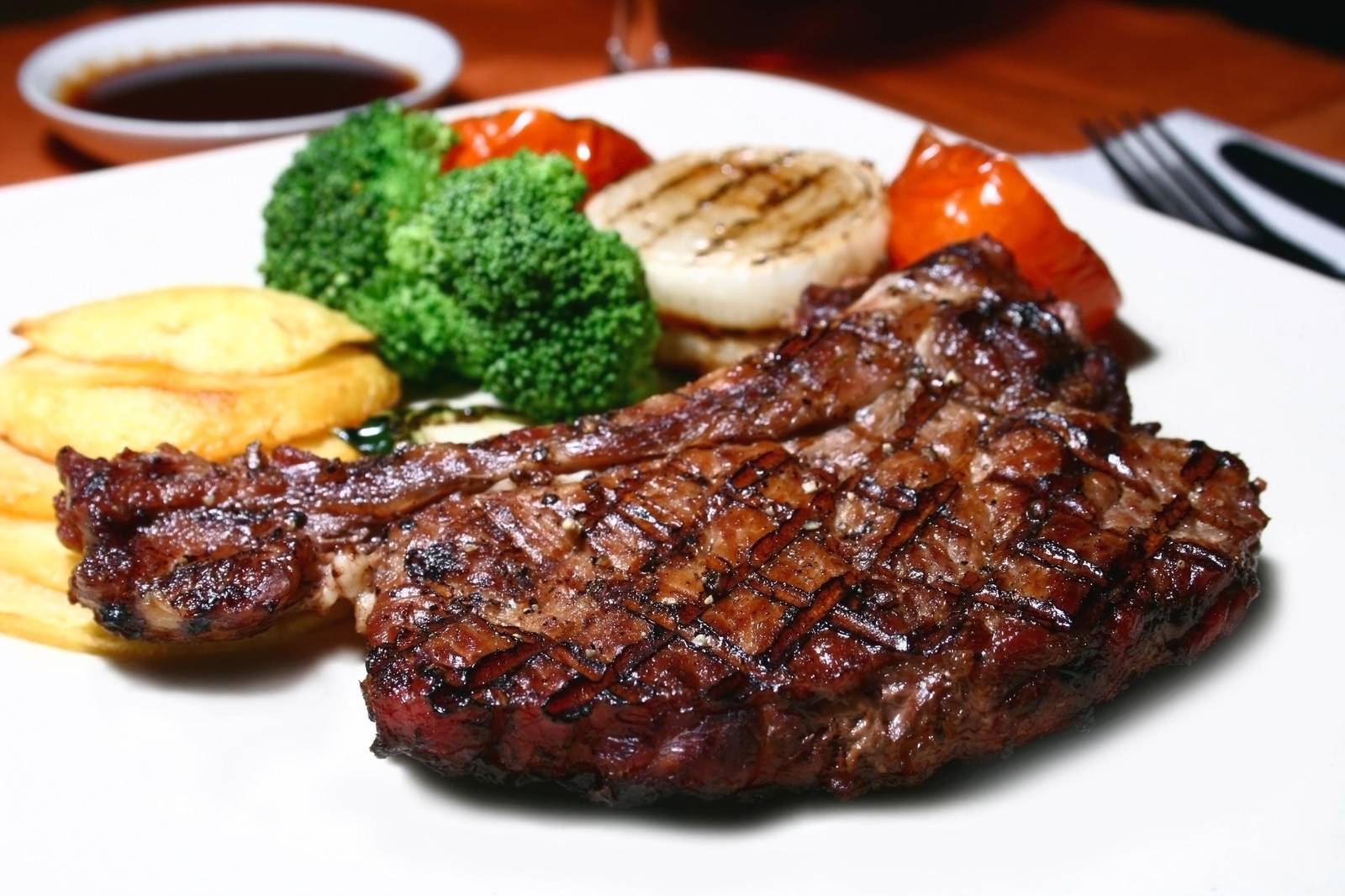 Gourmet Steak Dinner Wall Art