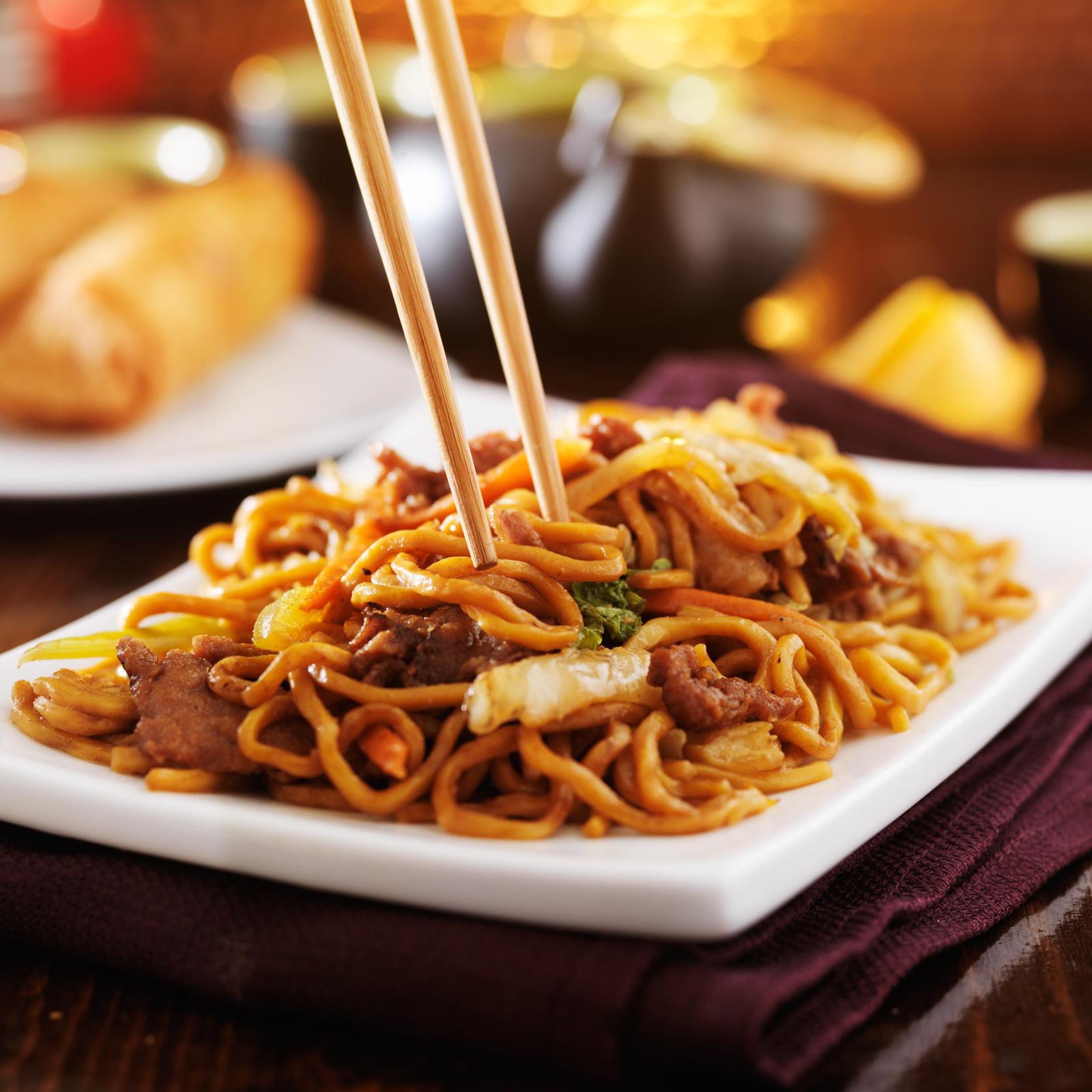 Delicious Asian Noodles Cuisine Wall Art