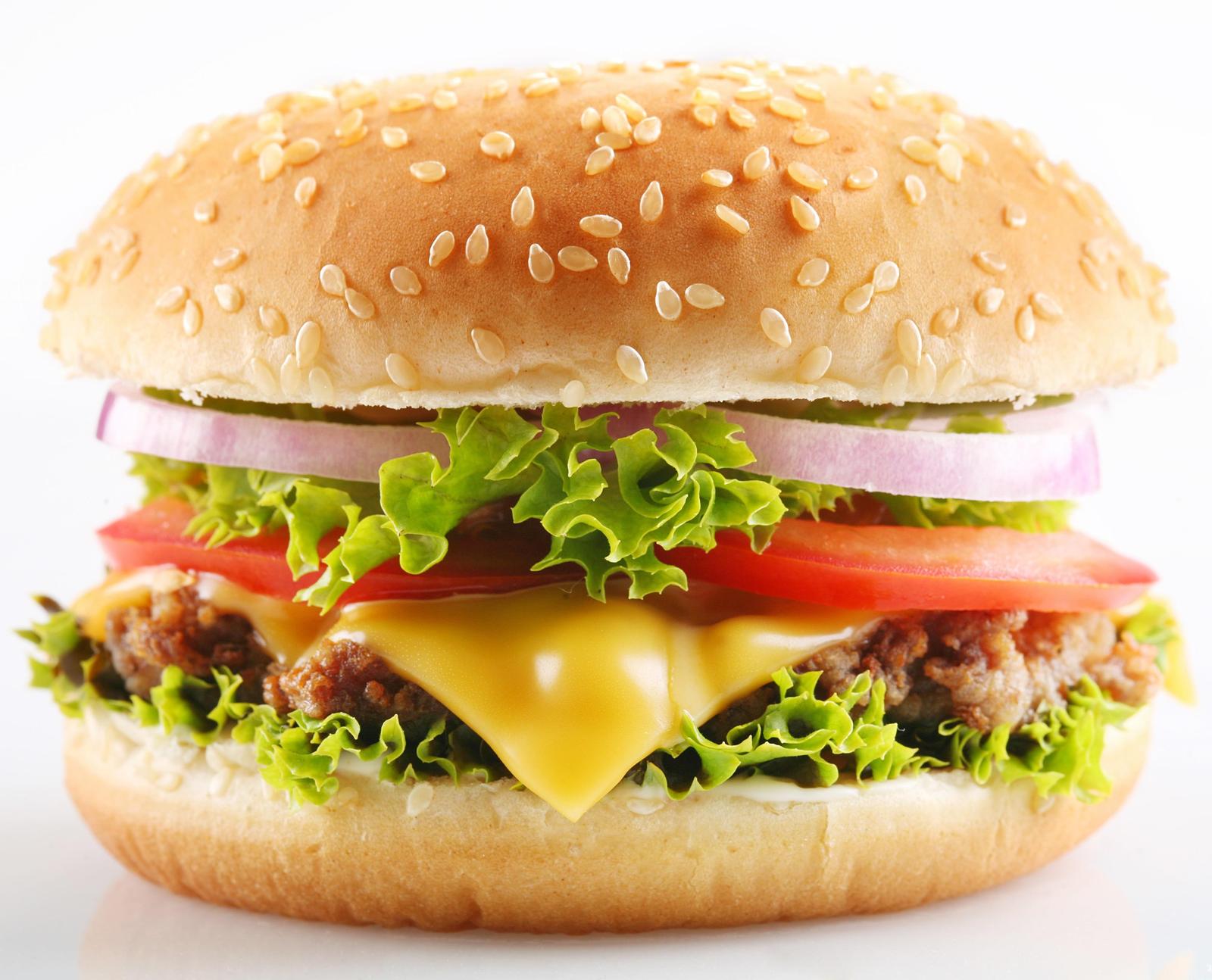 Classic Burger Art Wall Art