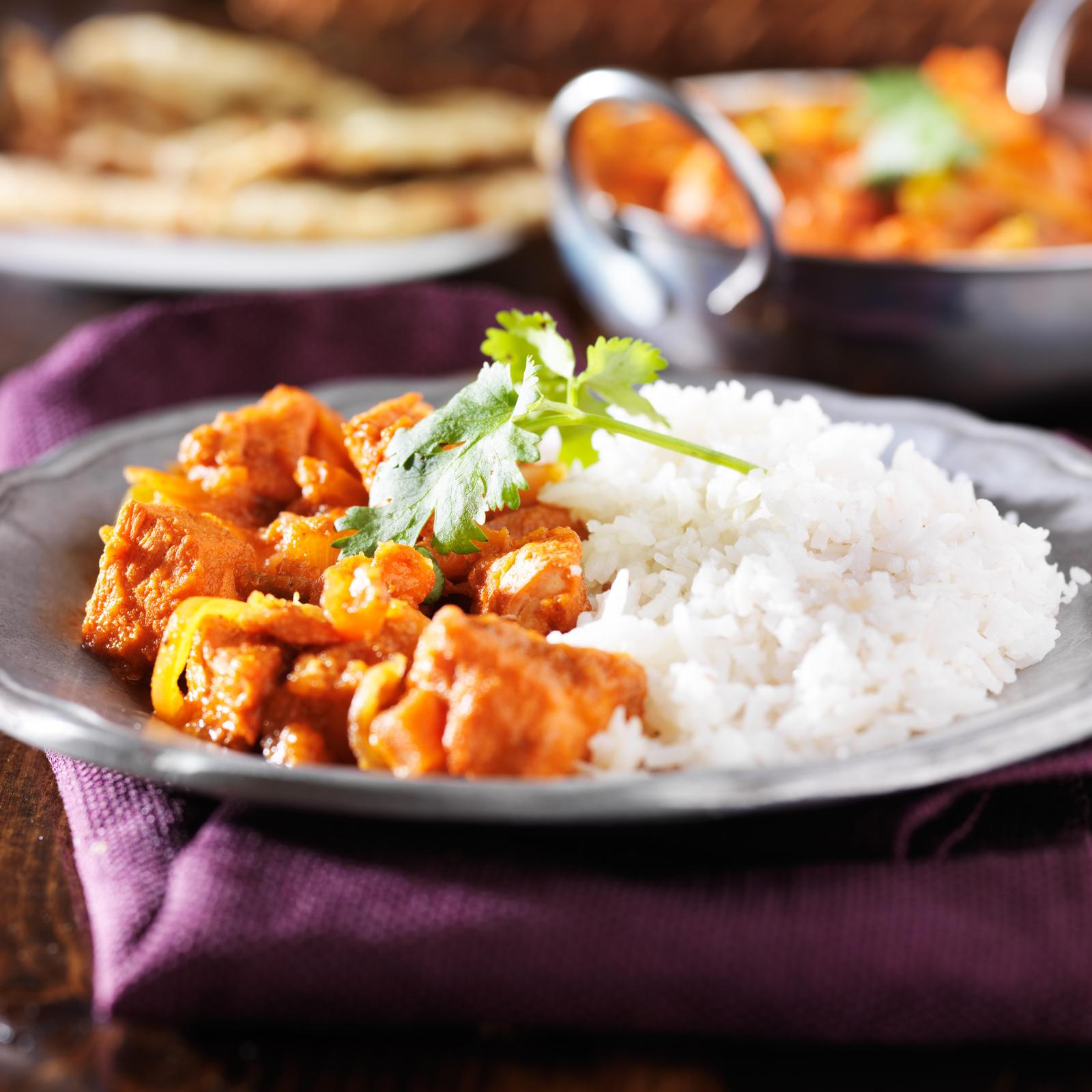 Savory Curry & Rice Kitchen Decor Wall Art