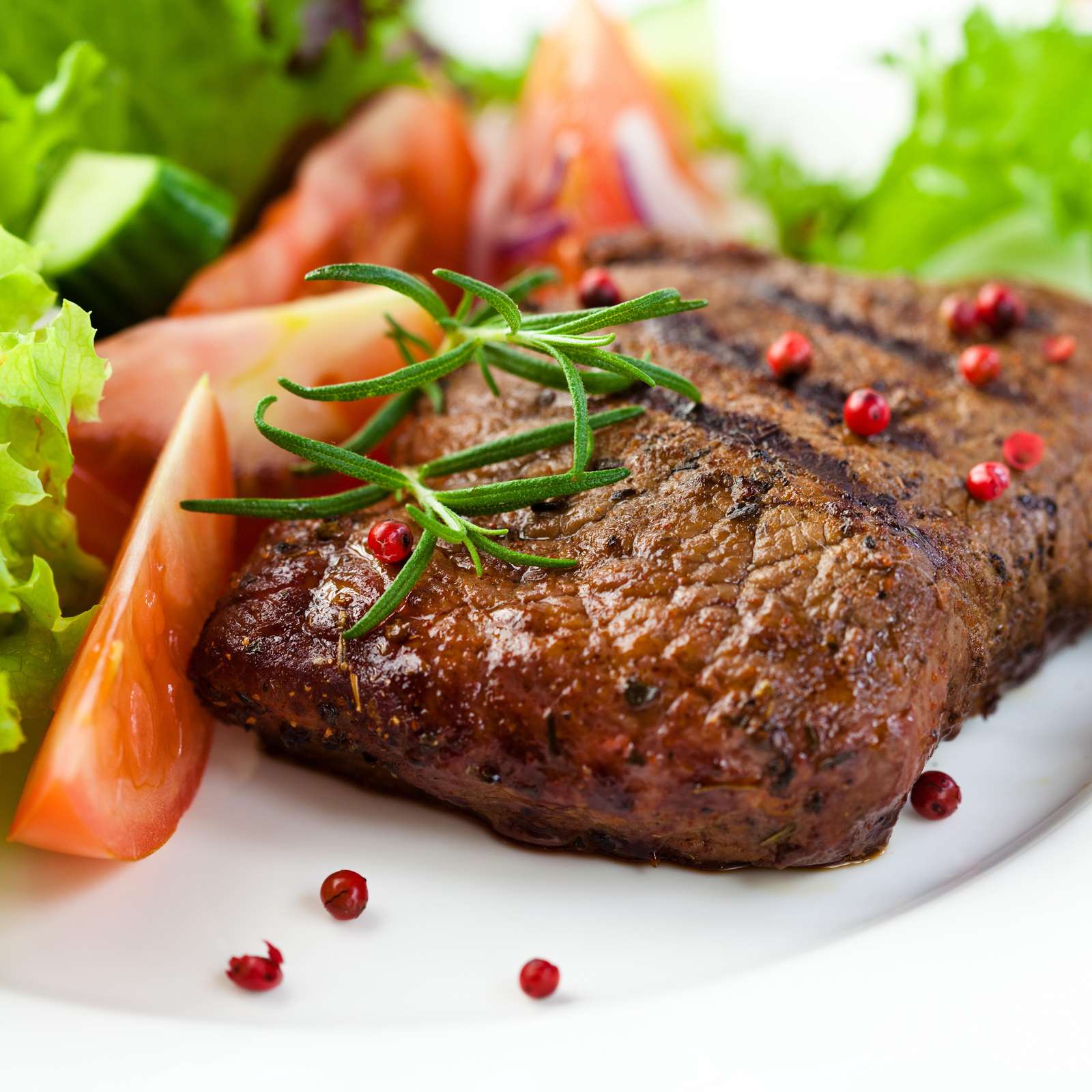 Succulent Steak & Fresh Salad Wall Art