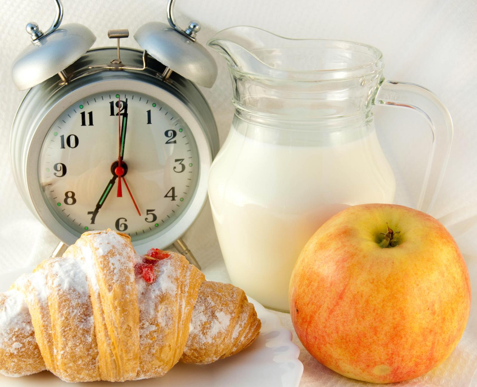 Morning Bliss Croissant & Milk Wall Art