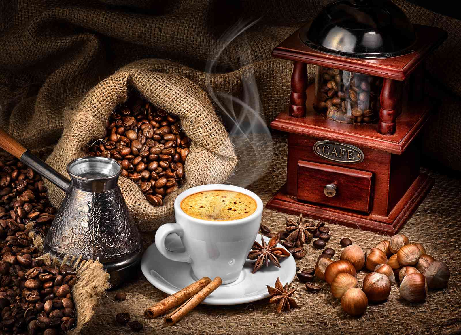 Aromatic Coffee Experience Wall Art