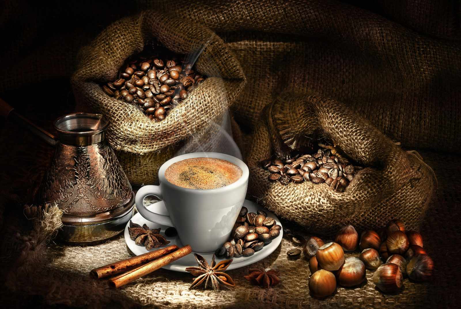 Aromatic Coffee & Spices Wall Art
