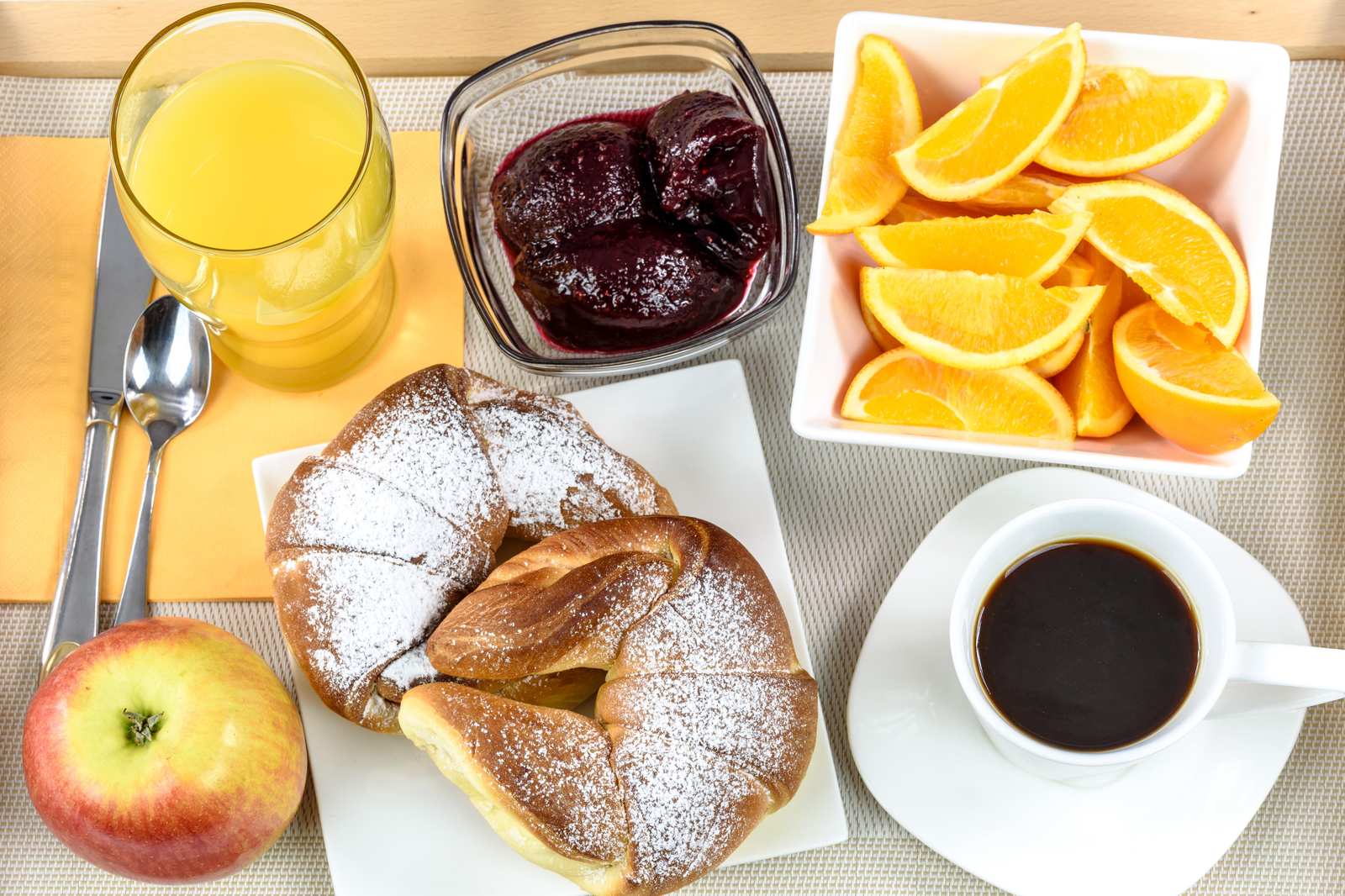 Delightful Breakfast Scene Wall Art
