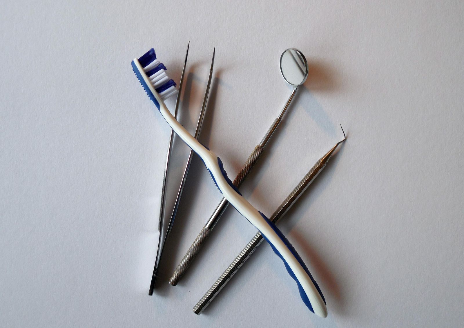 Dental Hygiene Tools Wall Art