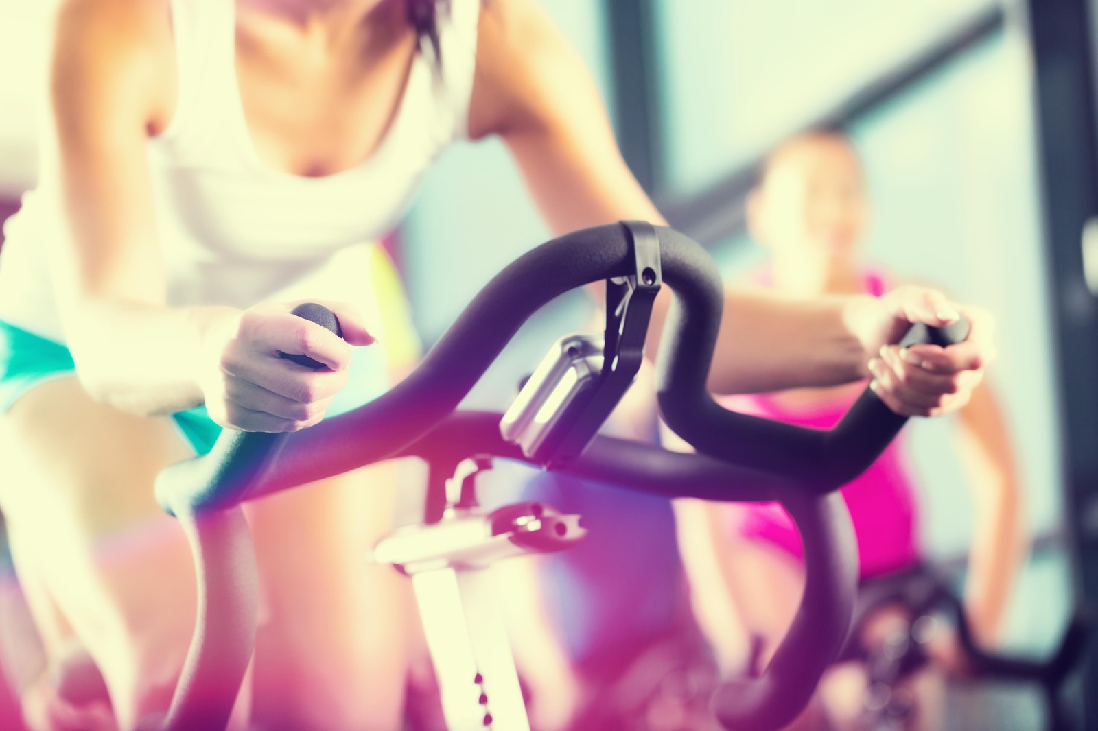 Dynamic Spin Class Motivation Wall Art