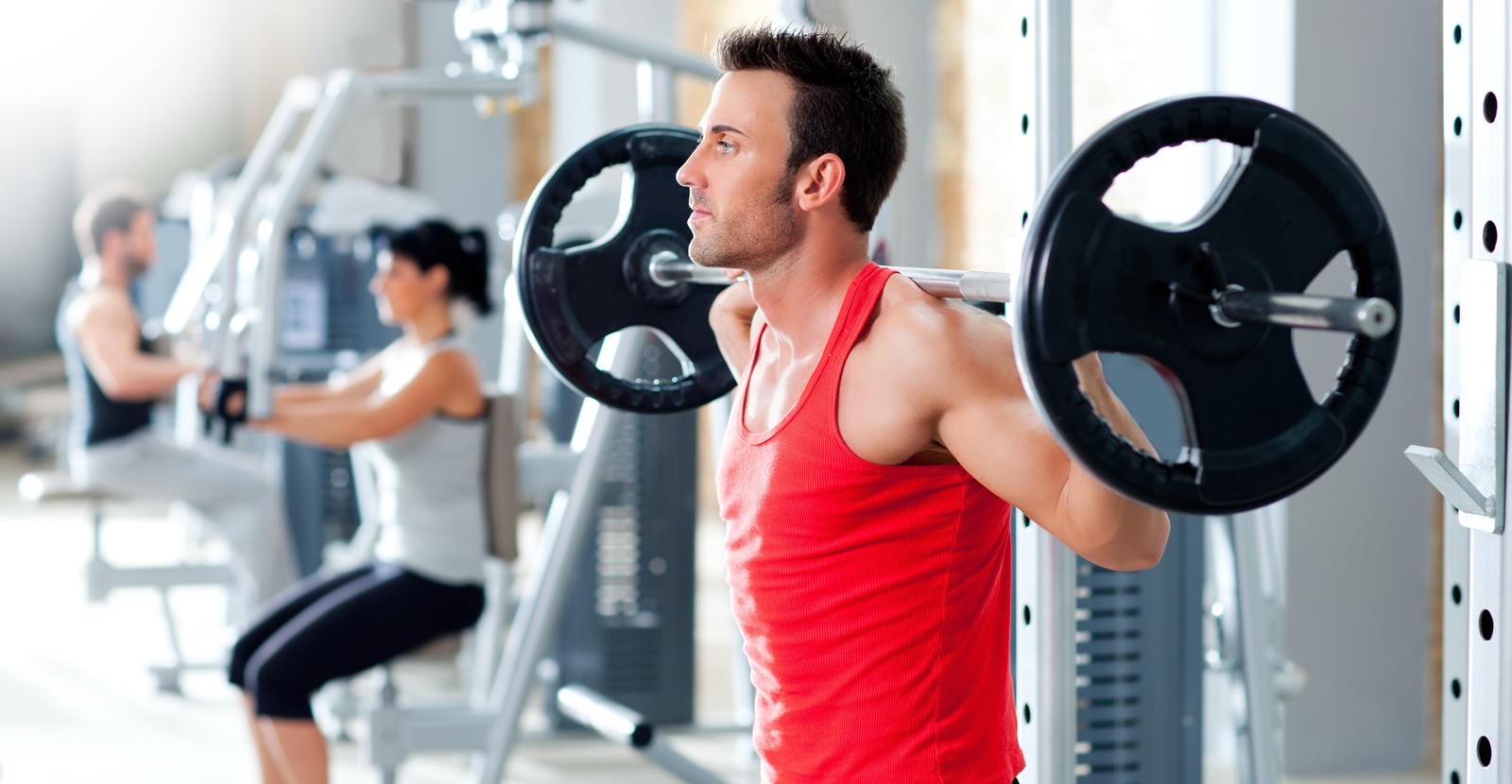 Motivational Gym Workout Barbell Wall Art