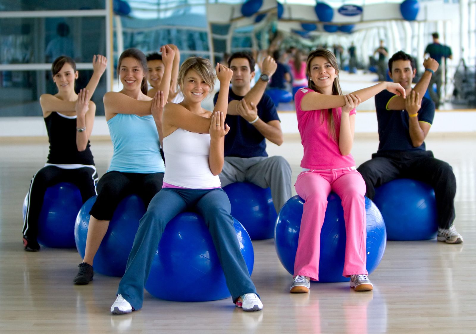 Yoga & Fitness Group Motivational Wall Art