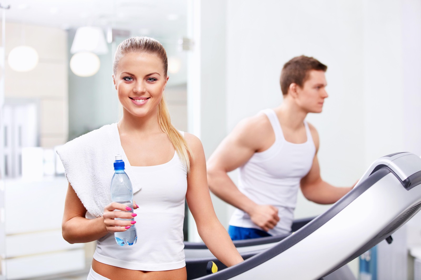 Motivated Couple Fitness Motivation Wall Art