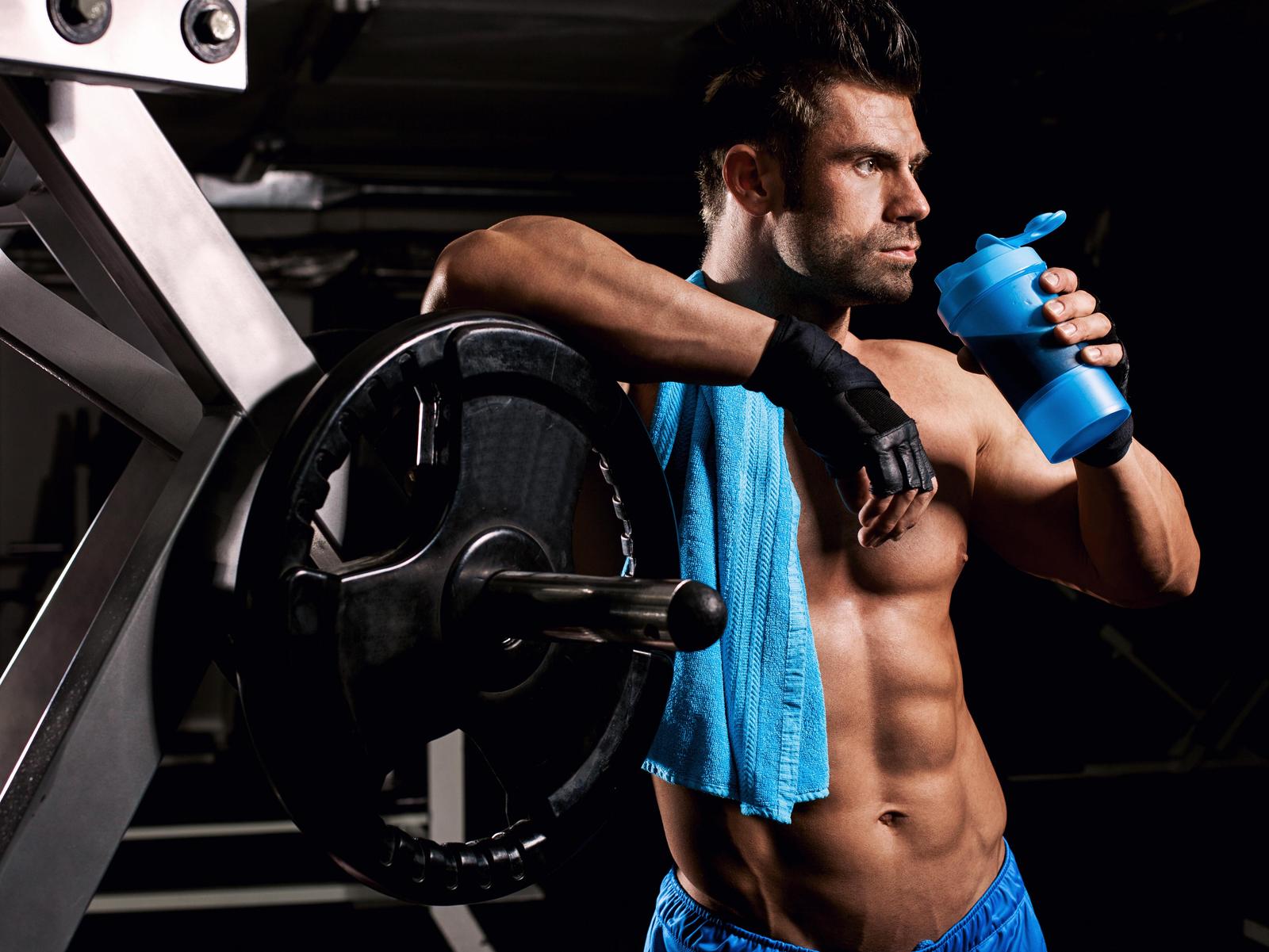 Gym Motivation Fitness Man Wall Art