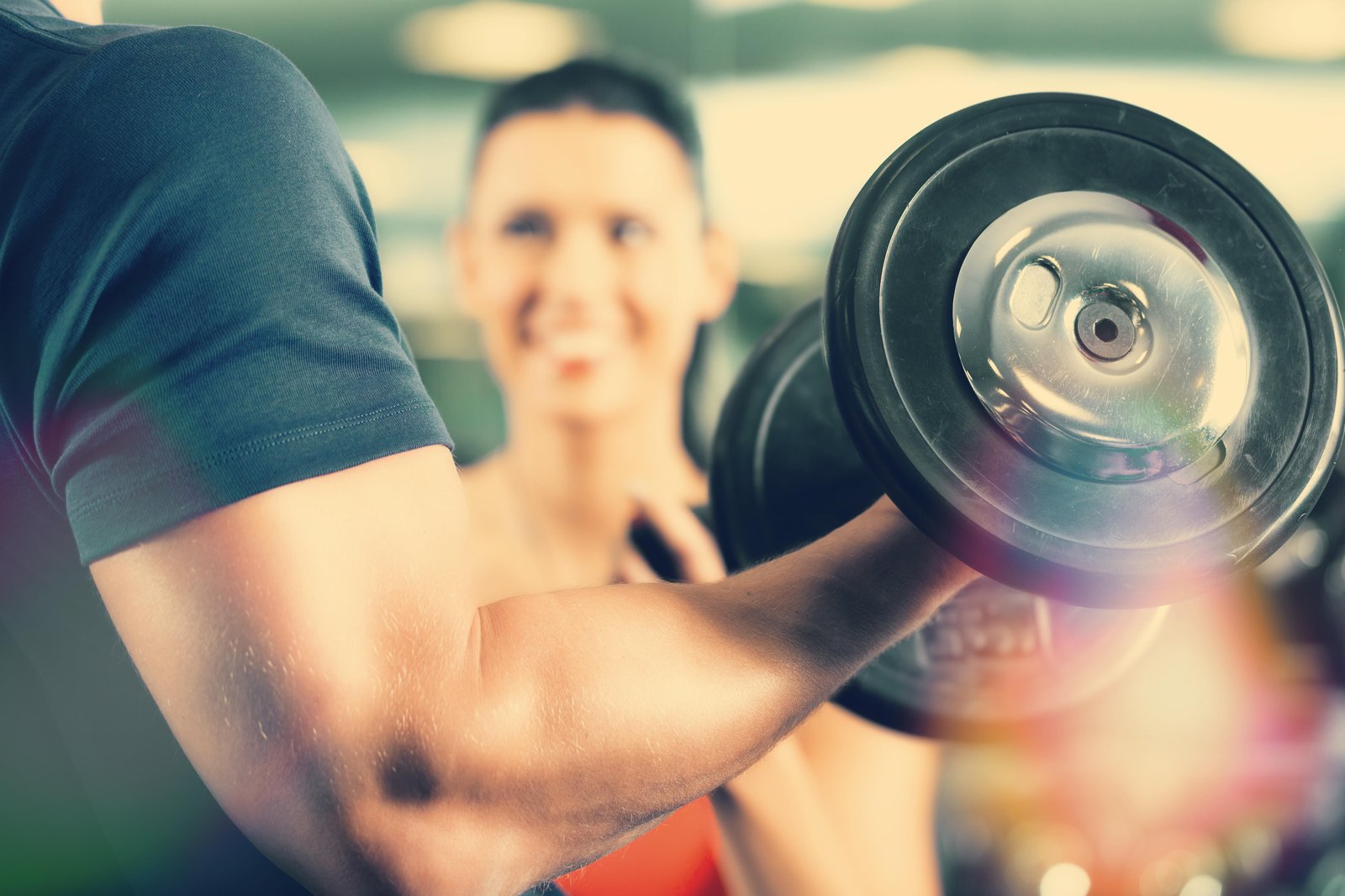 Fitness Motivation Bicep Curl Wall Art