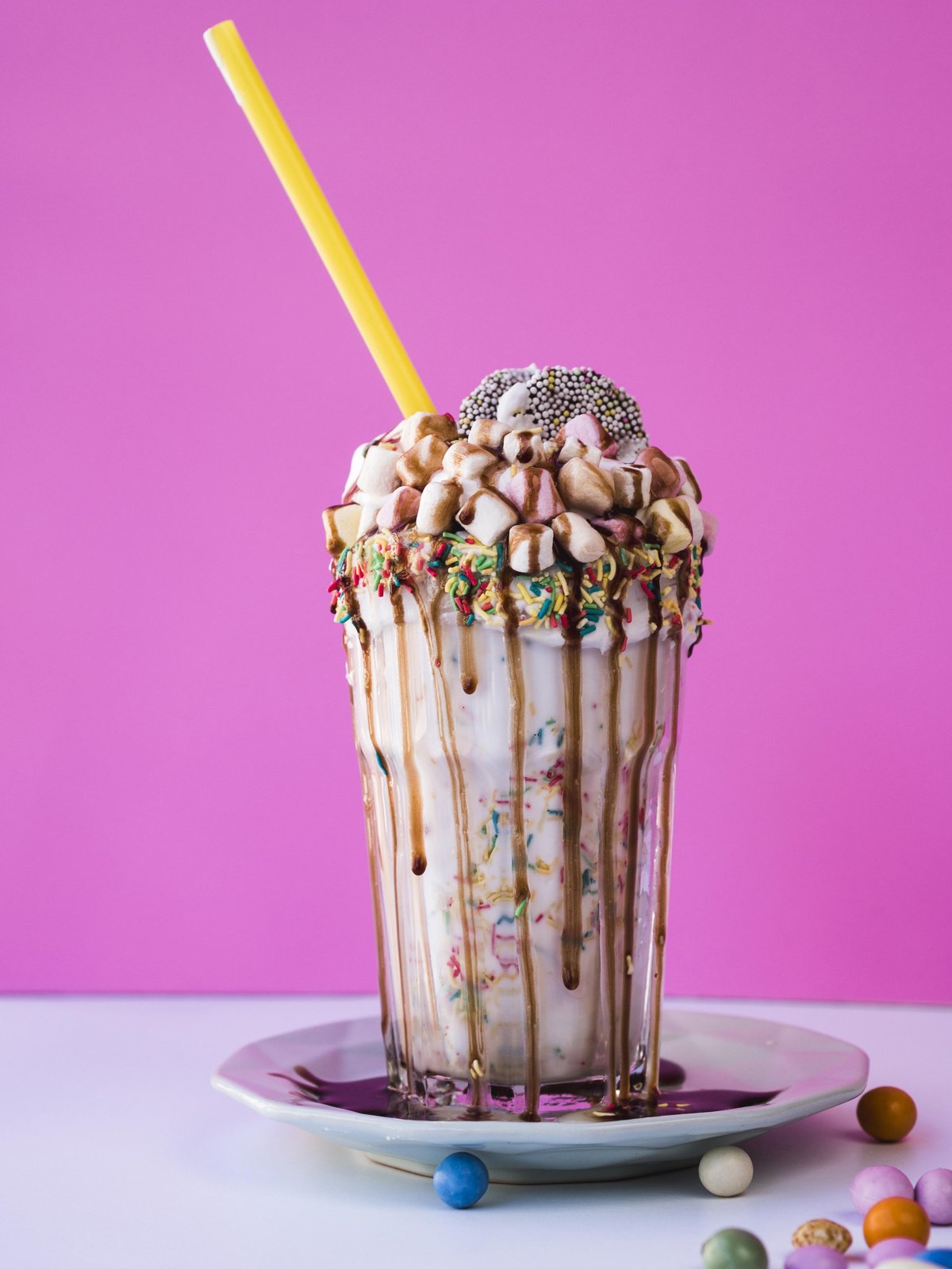 Sweet Delight Milkshake Wall Art