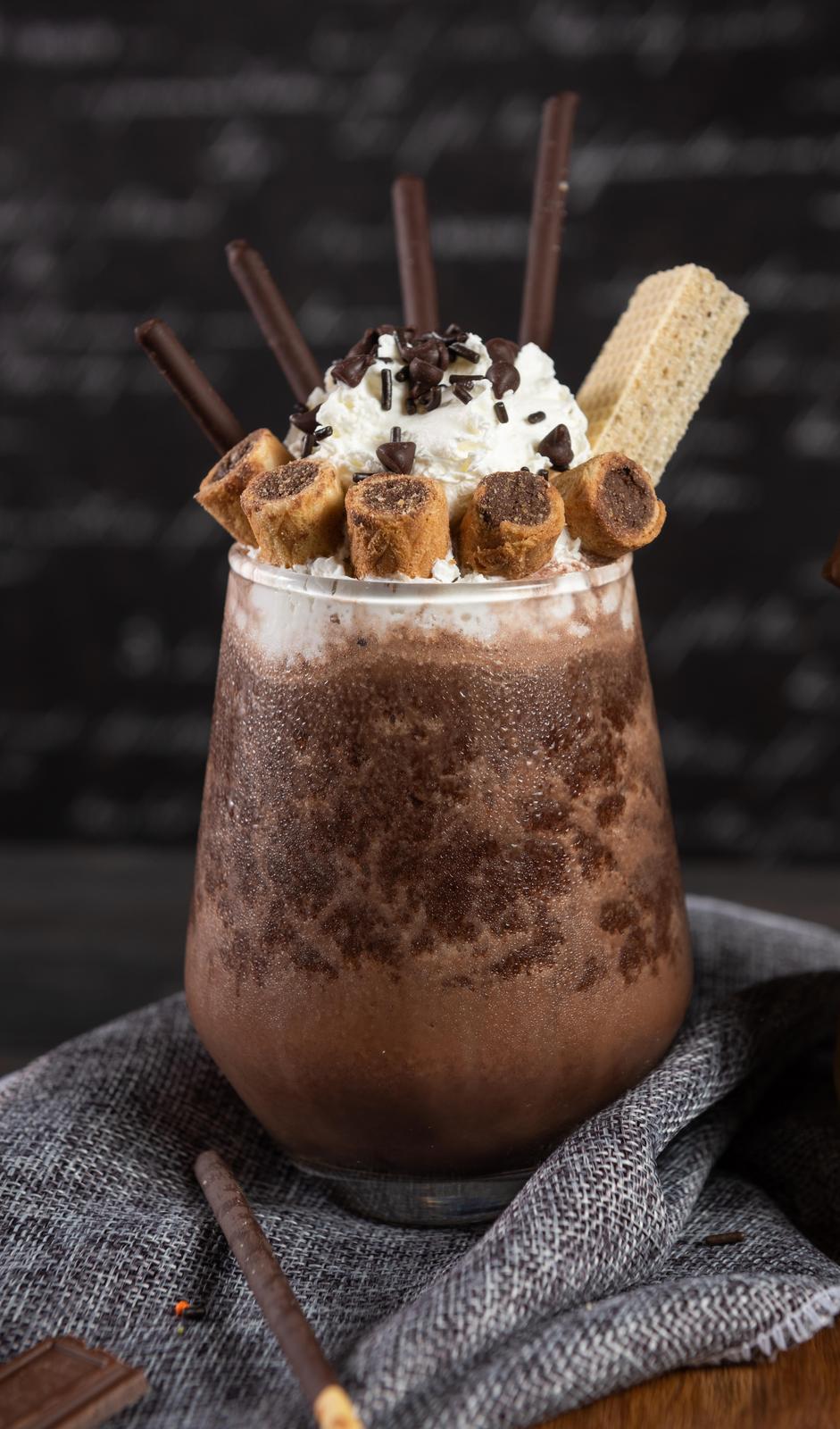 Decadent Chocolate Shake Art Wall Art