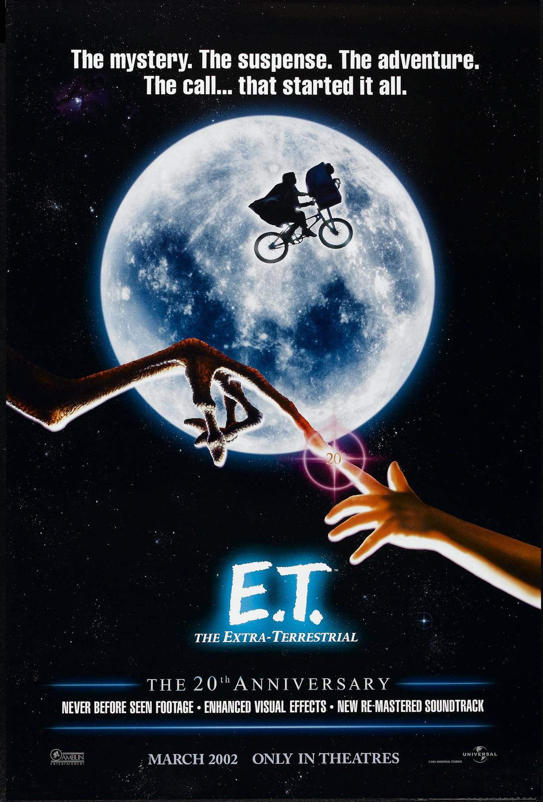 E.T. Iconic Bicycle Moon Wall Art