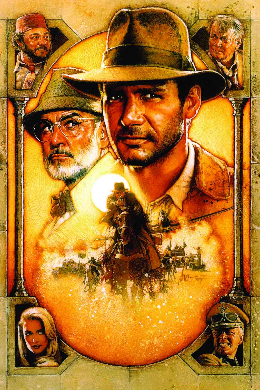 Indiana Jones Adventure Movie Poster Wall Art