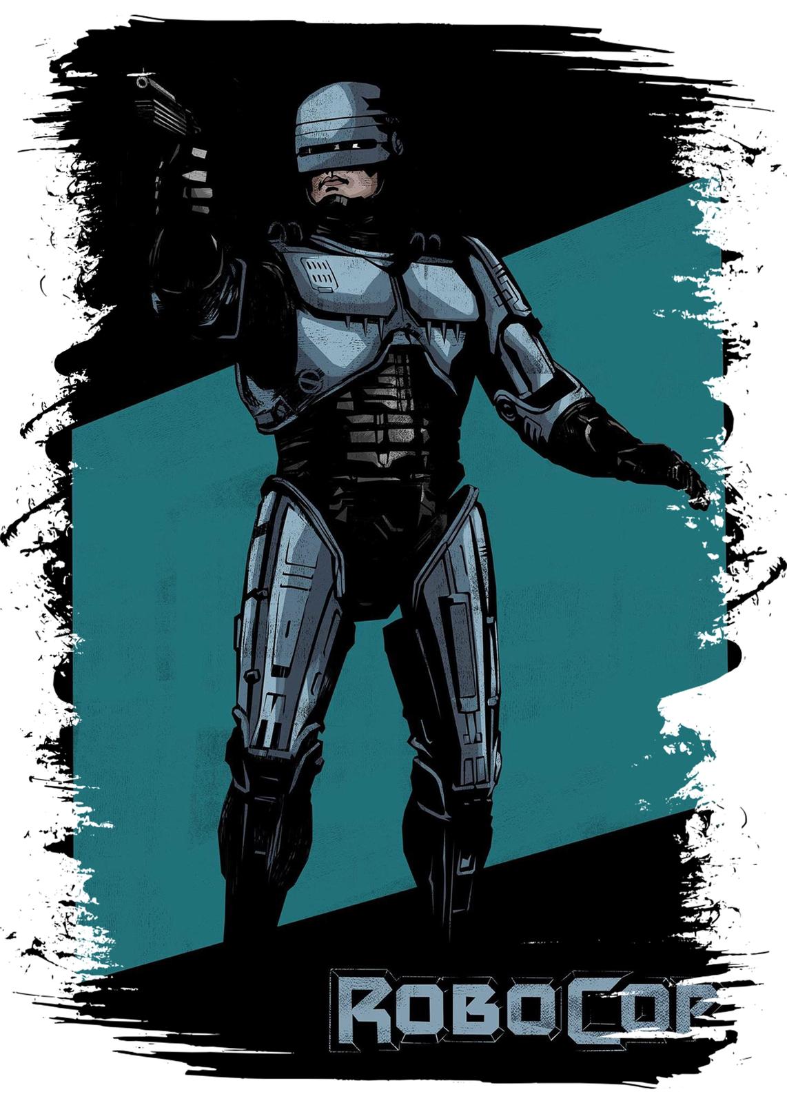 RoboCop Iconic Hero Wall Art
