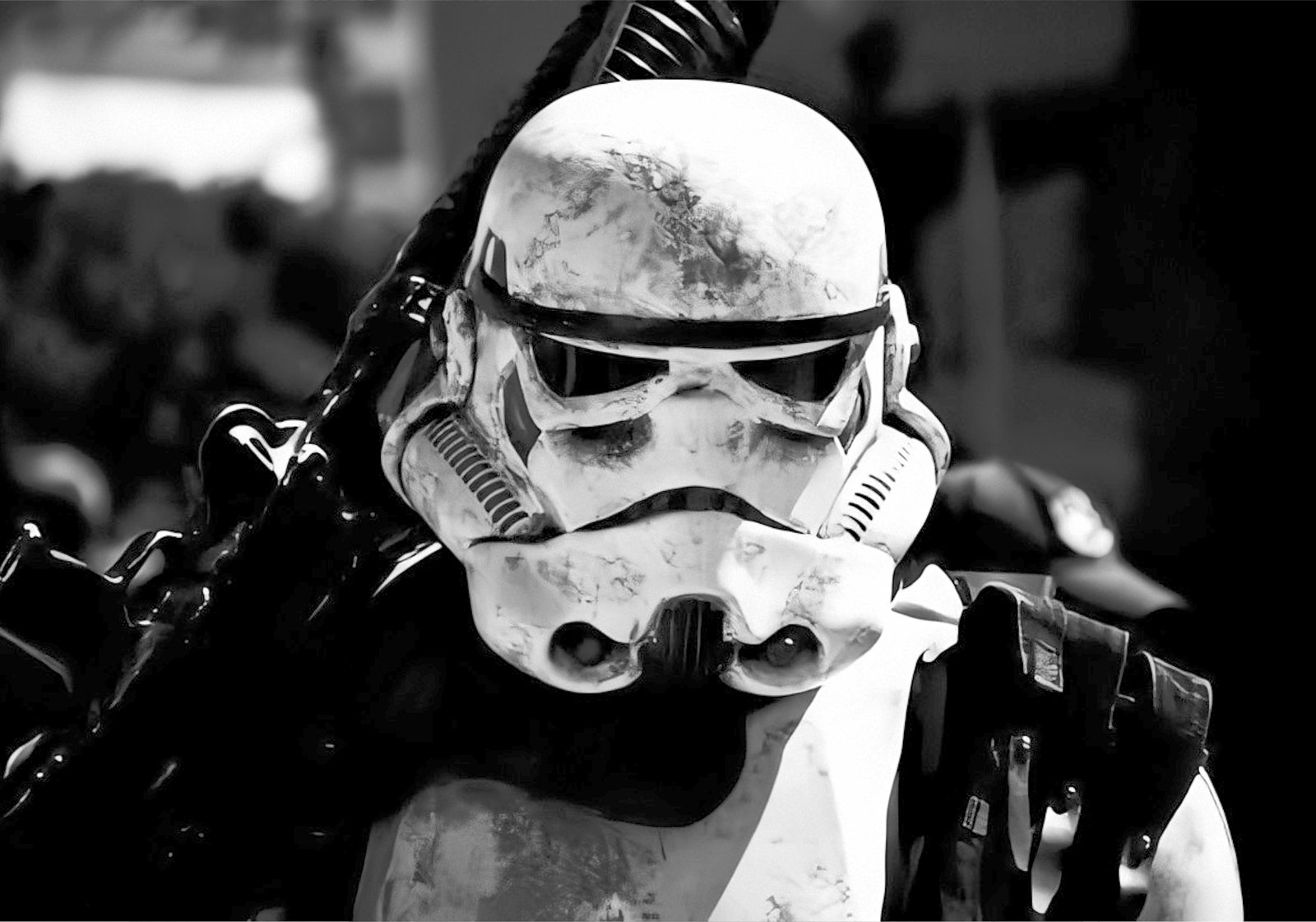 Iconic Stormtrooper Portrait Wall Art