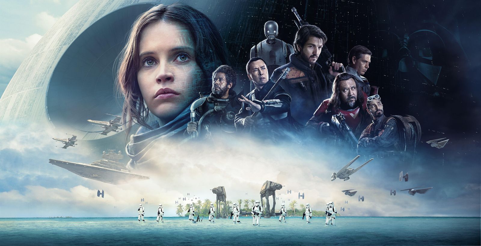 Rogue One Star Wars Epic Action Wall Art
