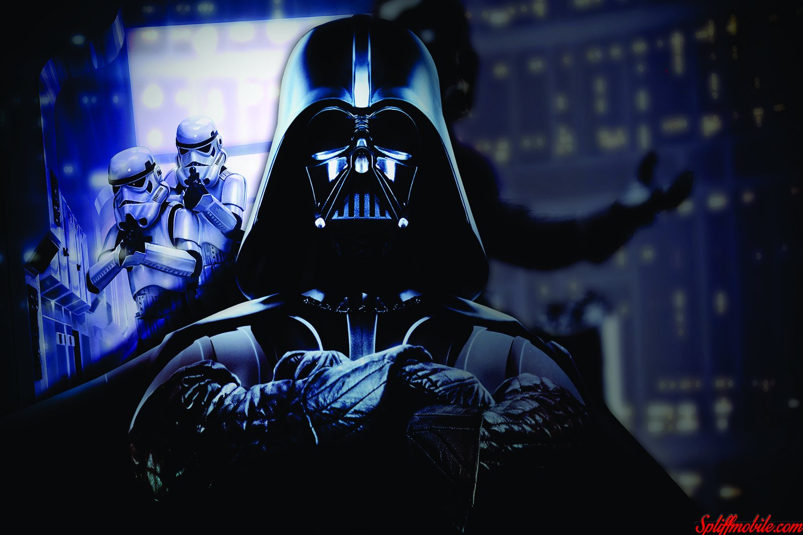 Epic Darth Vader & Stormtrooper Wall Art