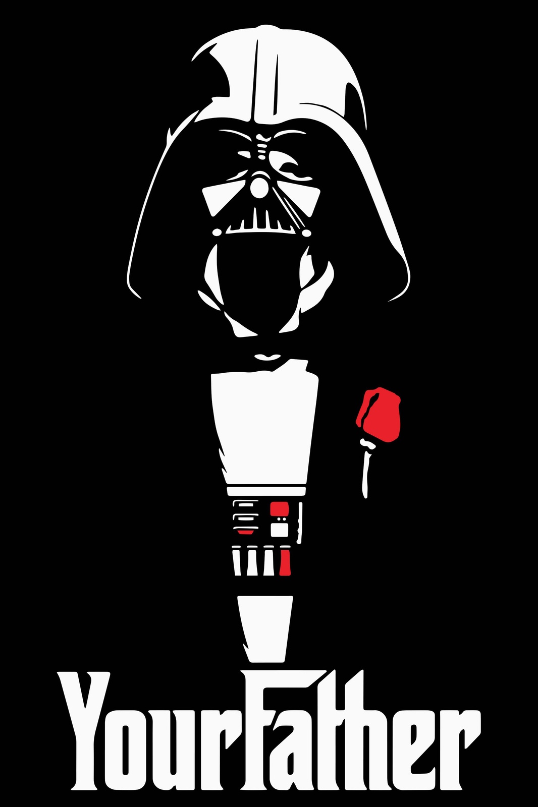 Darth Vader Godfather Style Wall Art