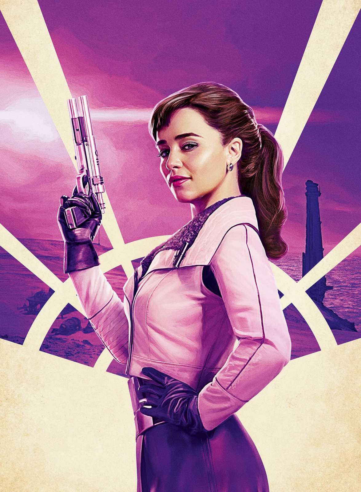 Qi'ra Galactic Style Wall Art