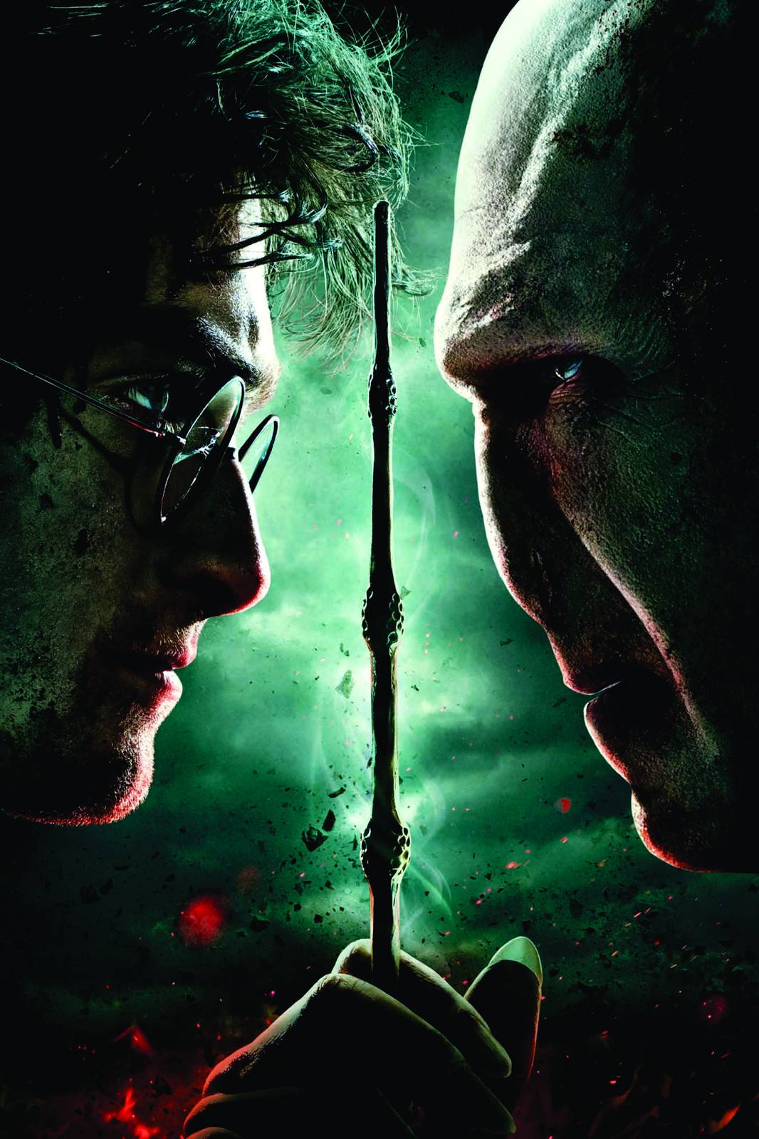 Epic Duel Harry vs Voldemort Wall Art