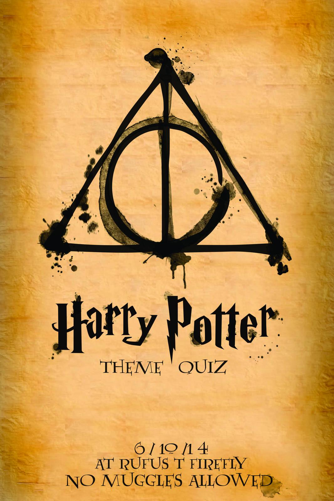 Harry Potter Deathly Hallows Themed Wall Art