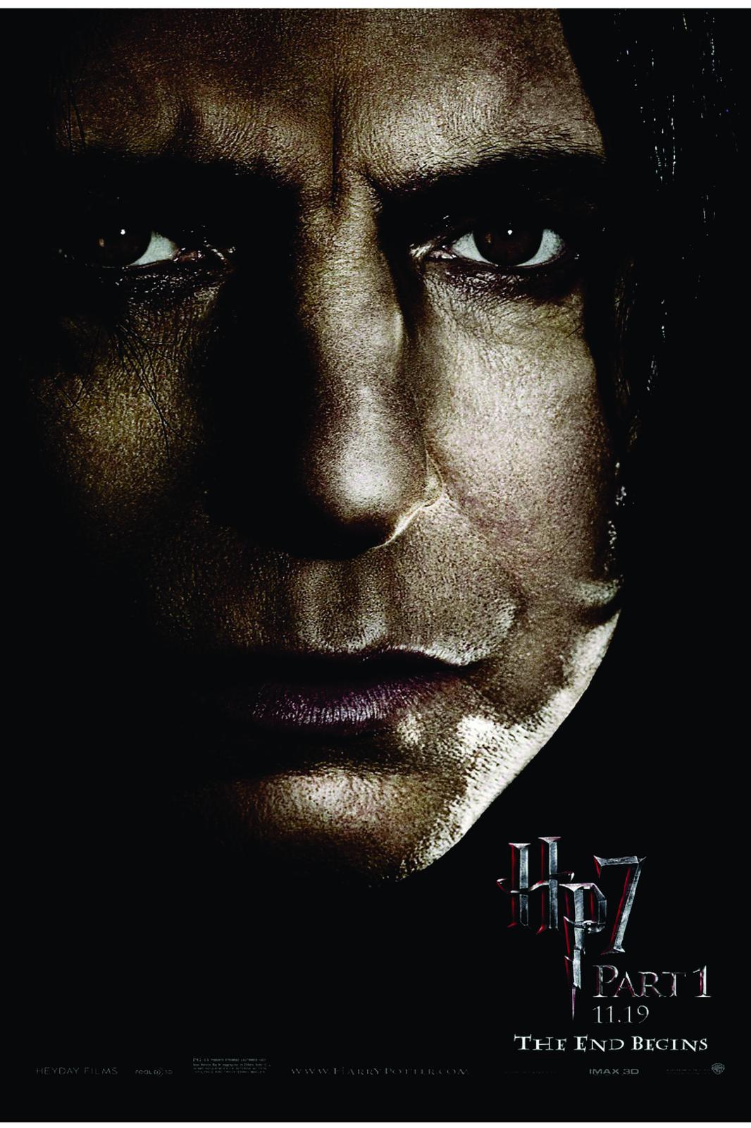 Intense Severus Snape Harry Potter Wall Art
