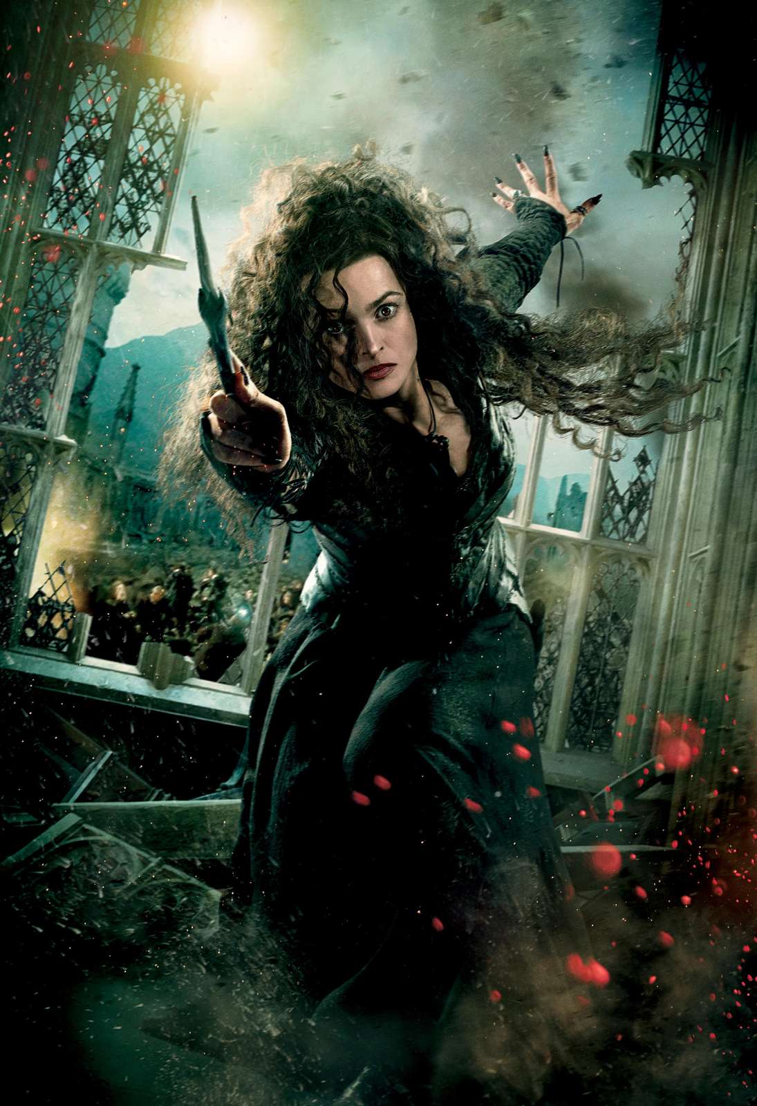 Bellatrix Lestrange Dark Magic Wall Art