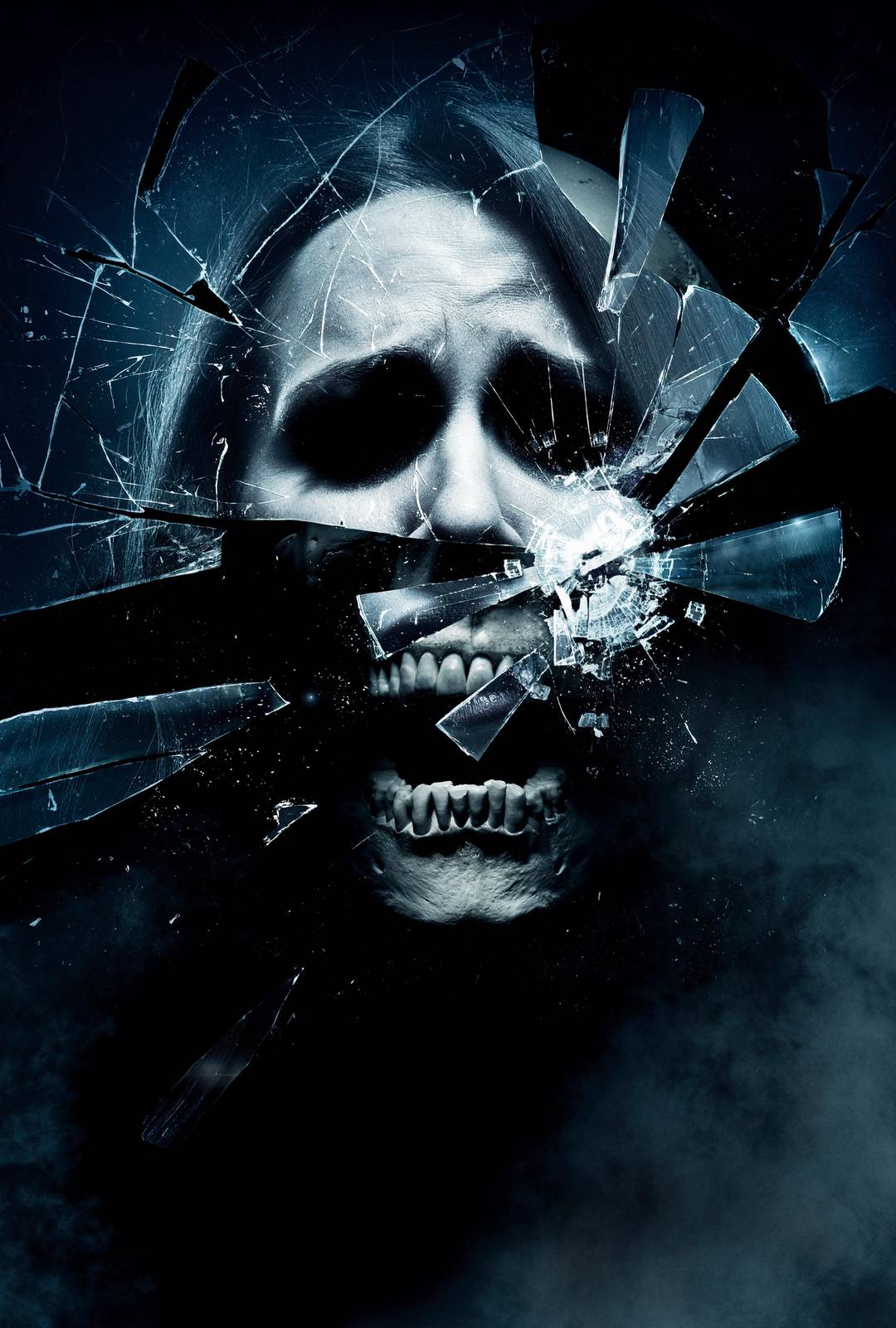 Terrifying Cracked Skull Nightmare Wall Art